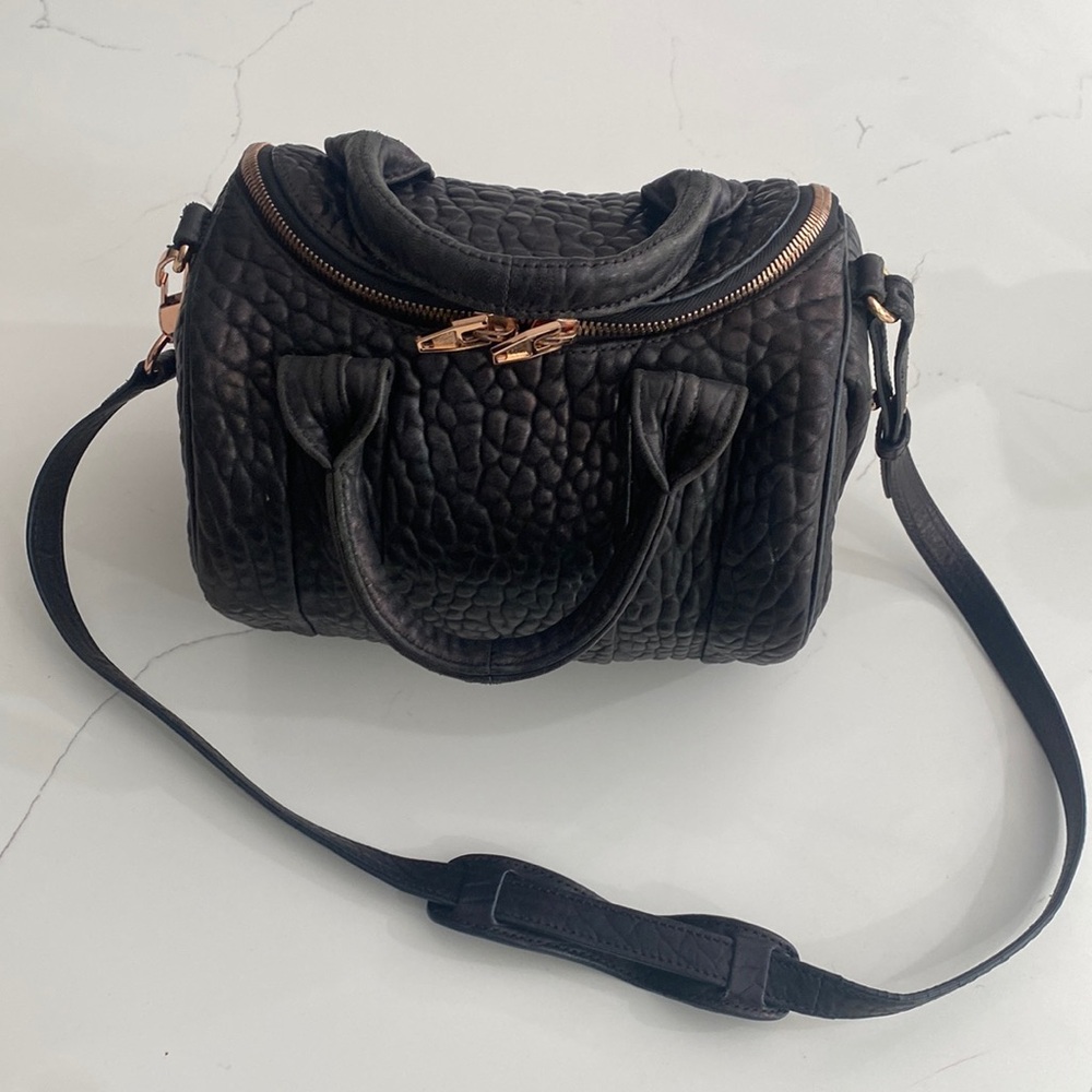 Authentic Alexander Wang Rocco studded shoulder/handbag